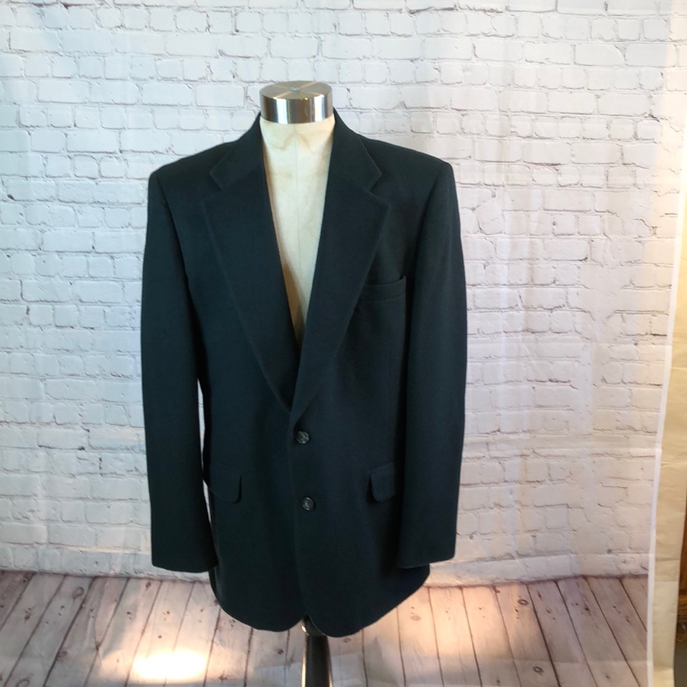 Eagle Clothes Sacramento Green Camel Hair Blazer 44 Regular